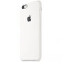 Originele siliconen hoes voor Apple iPhone 6S - wit