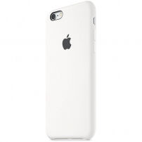 Originele siliconen hoes voor Apple iPhone 6S - wit