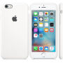 Originele siliconen hoes voor Apple iPhone 6S - wit