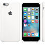 Originele siliconen hoes voor Apple iPhone 6S - wit