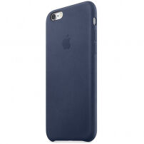 Originele lederen bekleding voor Apple iPhone 6S Plus - nachtblauw