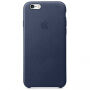 Originele lederen bekleding voor Apple iPhone 6S Plus - nachtblauw
