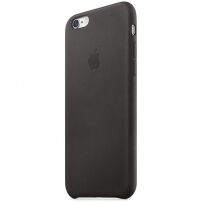 Originele lederen bekleding voor Apple iPhone 6S Plus - zwart