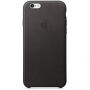 Originele lederen bekleding voor Apple iPhone 6S Plus - zwart