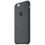 Originele siliconen hoes voor Apple iPhone 6S Plus - Houtskool grijs