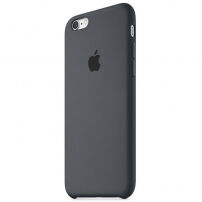 Originele siliconen hoes voor Apple iPhone 6S Plus - Houtskool grijs