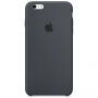 Originele siliconen hoes voor Apple iPhone 6S Plus - Houtskool grijs