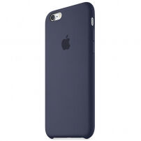 Originele siliconen hoes voor Apple iPhone 6S Plus - nachtblauw