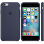Originele siliconen hoes voor Apple iPhone 6S Plus - nachtblauw