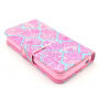 Koffer met standaard voor Apple iPhone 4 / 4S - rozen