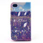 Koffer met standaard voor Apple iPhone 4 / 4S - Geniet van elk moment