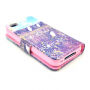 Koffer met standaard voor Apple iPhone 4 / 4S - Geniet van elk moment