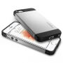 Spigen Thin Protective Armor cover voor Apple iPhone SE (2016) / 5S - zilver