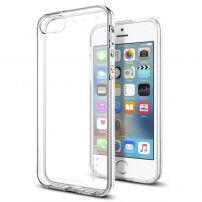 Spigen Vloeistof Praktische dekking voor Apple iPhone SE (2016) / 5S - rein