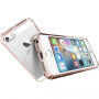 Spigen ultra-dunne hoes met ultra-dunne weerstand Apple iPhone SE (2016) / 5S - transparant met roze kader
