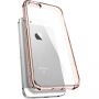 Spigen ultra-dunne hoes met ultra-dunne weerstand Apple iPhone SE (2016) / 5S - transparant met roze kader