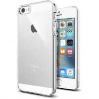 Spigen uiterst dunne, resistente hoes voor Apple iPhone SE (2016) / 5S - rein