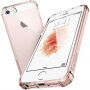 Spigen Crystal Shell Beschermend Polycarbonaat deksel voor Apple iPhone SE (2016) / 5S - helder roze