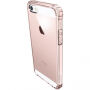 Spigen Crystal Shell Beschermend Polycarbonaat deksel voor Apple iPhone SE (2016) / 5S - helder roze