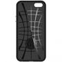 Spigen Neo Exclusieve beschermhoes voor Spigen Neo voor Apple iPhone SE (2016) / 5S - zwart zilver