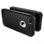 Spigen Armor bestendige dunne afdekking voor Apple iPhone SE (2016) / 5S - zwart