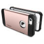 Spigen Armor bestendige dunne afdekking voor Apple iPhone SE (2016) / 5S - rozig