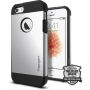 Spigen Armor bestendige dunne afdekking voor Apple iPhone SE (2016) / 5S - zilver