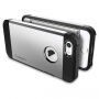 Spigen Armor bestendige dunne afdekking voor Apple iPhone SE (2016) / 5S - zilver