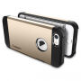 Spigen Armor bestendige dunne afdekking voor Apple iPhone SE (2016) / 5S - goud