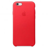 Originele lederen bekleding voor Apple iPhone 6S Plus - rood