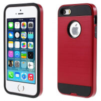 2in1 geval voor Apple iPhone 5 / 5S / SE (2016) - rood