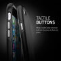 Spigen uiterst dunne, resistente hoes voor Apple iPhone 6S - zwart