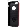 2in1 geval voor Apple iPhone 5 / 5S / SE (2016) - rood