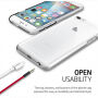 Spigen uiterst dunne, resistente hoes voor Apple iPhone 6S - rein
