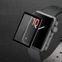 IMAK Pro + gehard glas 2.5D voor Apple horloge - zwart