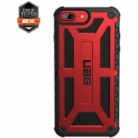 UAG Monarch Hoogst bestendige koffer voor Apple iPhone 7 Plus / 6S Plus - rood