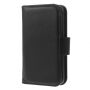 Leren etui met kaartsleuven voor Apple iPhone 5 / 5S / SE (2016) - zwart