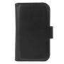 Leren etui met kaartsleuven voor Apple iPhone 5 / 5S / SE (2016) - zwart