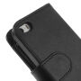 Leren etui met kaartsleuven voor Apple iPhone 5 / 5S / SE (2016) - zwart