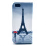 Dekking / koffer voor Apple iPhone 5 / 5S / SE (2016) - Eiffeltoren