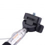 Telescopische selfie stick / monopod met bekabelde trekker voor iPhone - lengte 101,4cm - zwart
