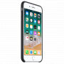 Originele siliconen hoes voor Apple-iPhone 8 Plus / 7 Plus - zwart