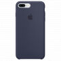 Originele siliconen hoes voor Apple-iPhone 8 Plus / 7 Plus - nachtblauw