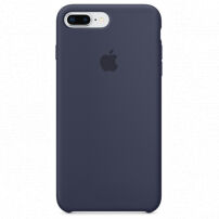 Originele siliconen hoes voor Apple-iPhone 8 Plus / 7 Plus - nachtblauw