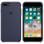 Originele siliconen hoes voor Apple-iPhone 8 Plus / 7 Plus - nachtblauw