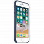 Origineel lederen hoesje Apple iPhone 8/7 - nachtblauw
