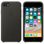 Origineel lederen hoesje Apple iPhone 8/7 - Houtskool grijs