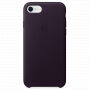 Origineel lederen hoesje Apple iPhone 8/7 - violet