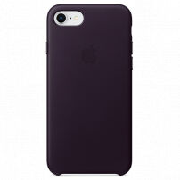 Origineel lederen hoesje Apple iPhone 8/7 - violet