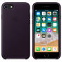 Origineel lederen hoesje Apple iPhone 8/7 - violet
